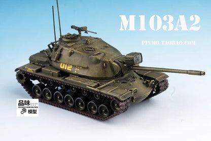Dragon 1/72 American M103A2 Heavy Tank Ornament World Of Tanks 63162 Model Toys