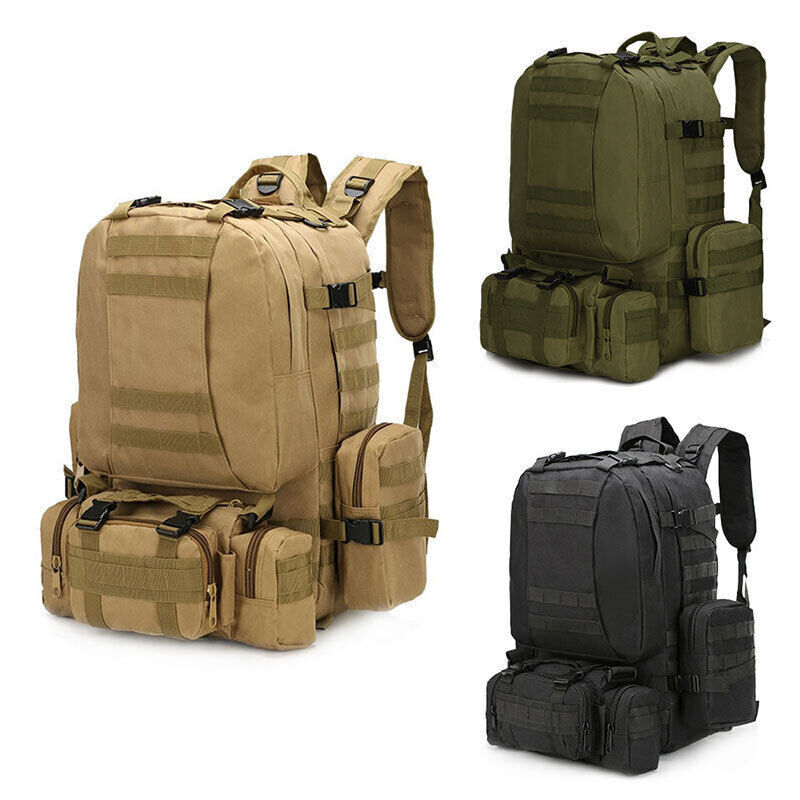 50L Tactical Backpack Bags Army Backpack Sport Bag Men Travel Climbing Bag
