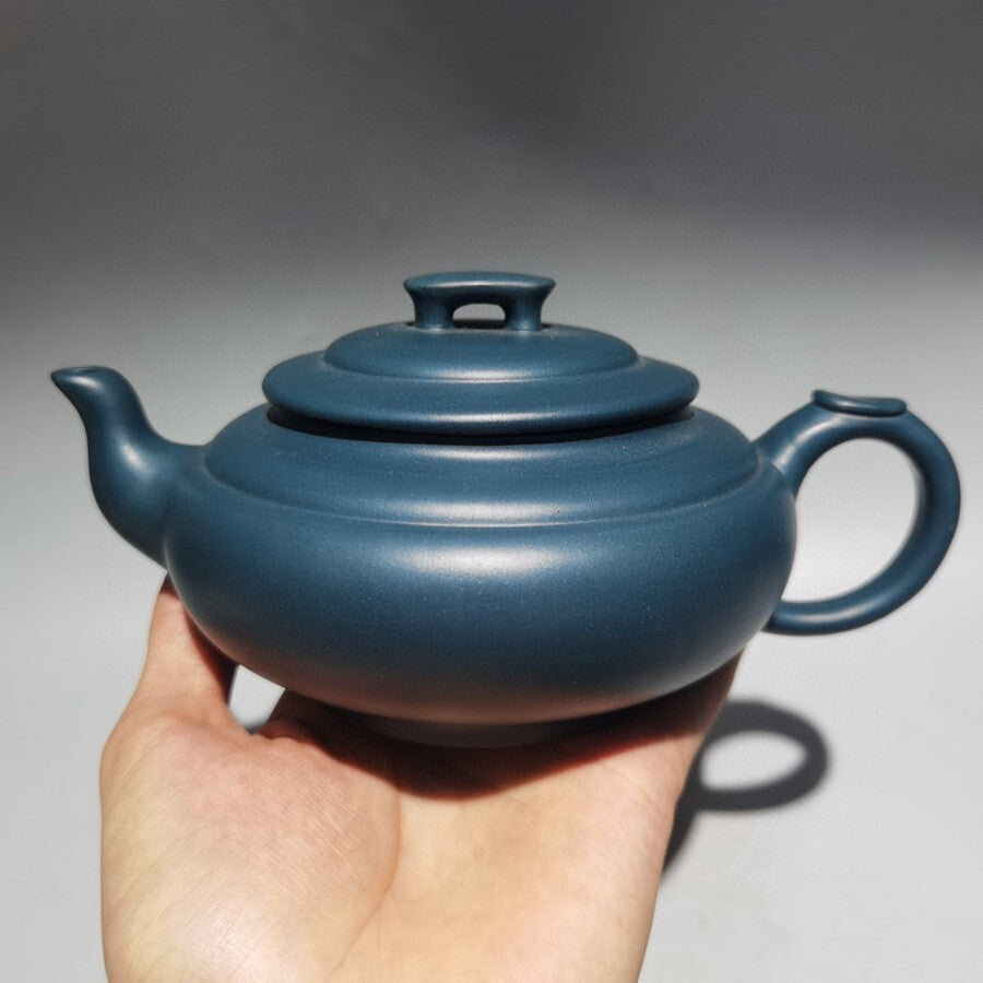 Chinese Old Yixing Clay Big Teapot Shangxin Bridge Pots Purple Sand Teapot 400cc