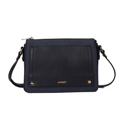 Shoulder Crossbody Pleated One Shoulder Bag Synthetic Leather Crossbody Purse