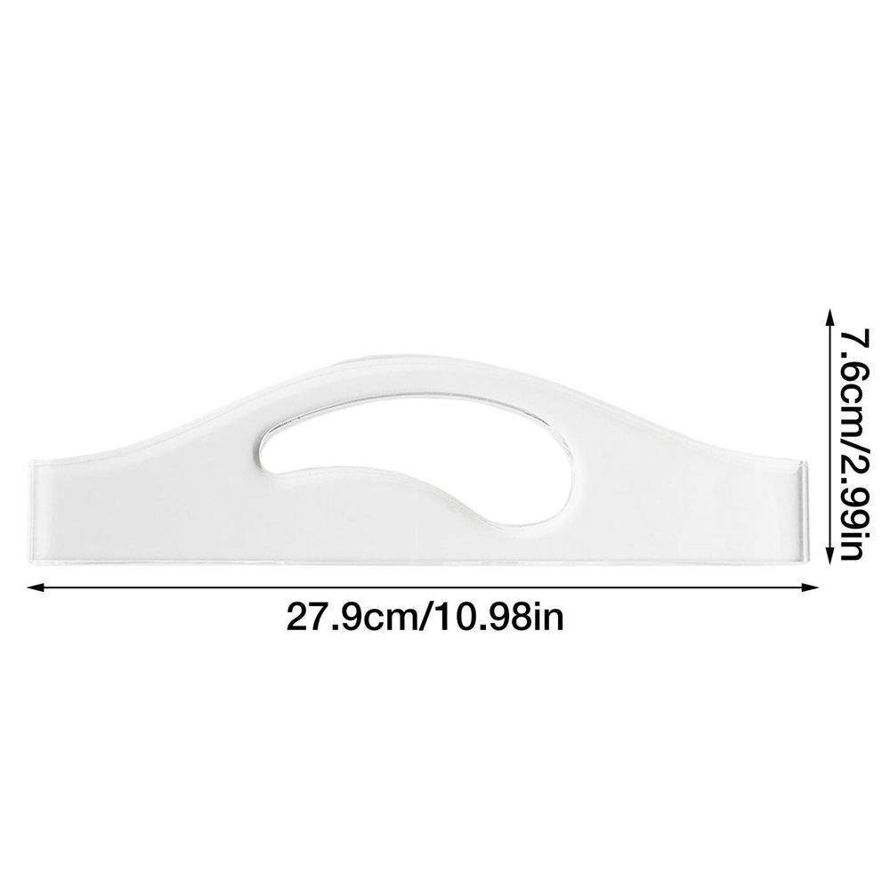 Cutting Board Template Clear Acrylic Charcuterie Handle Angled Tracing Stencils