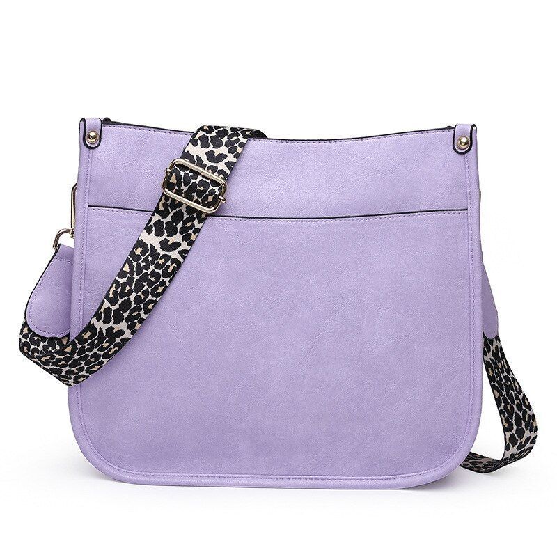 Women Soft Leather Handbag Cute Shoulder Bag Fashion Shopping Bag Candy Color