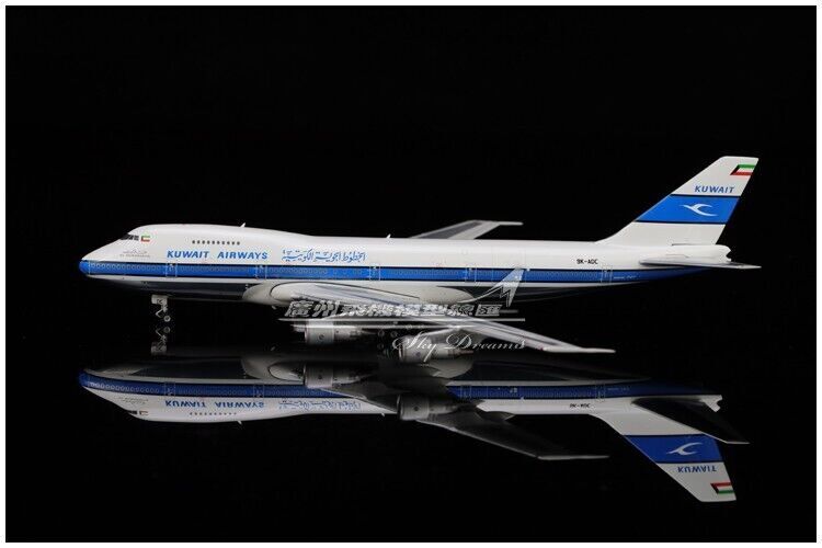 1:400 Phoenix Kuwait Airways BOEING 747-200 Passenger Airplane Diecast Model