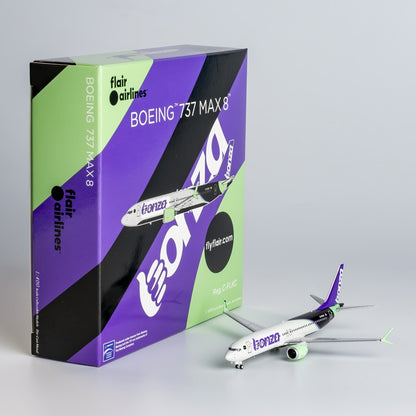 1:400 NG Model Flair Airlines BOEING 737 MAX 8 Airplane Diecast Aircraft Model