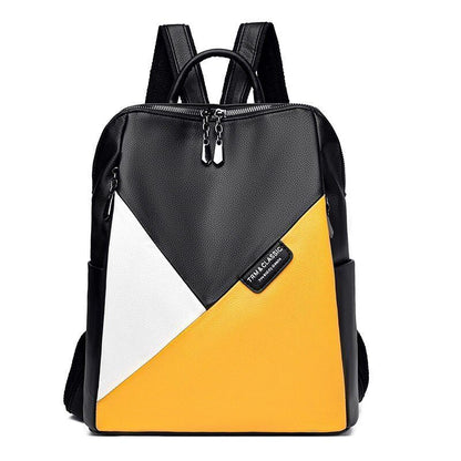 Genuine Leather Backpacks Travel Bag Business Bag School Softback Multicolor 1PC