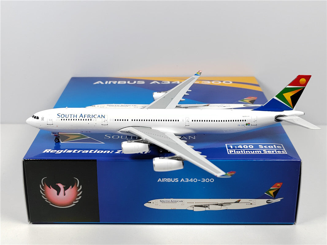 1:400 Phoenix SOUTH AFRICAN AIRWAYS A340-300 Airplane Diecast Aircraft Model