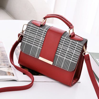 Women Fashion PU Leather Shoulder Bag Handbags Crossbody Purse Tote Satchel