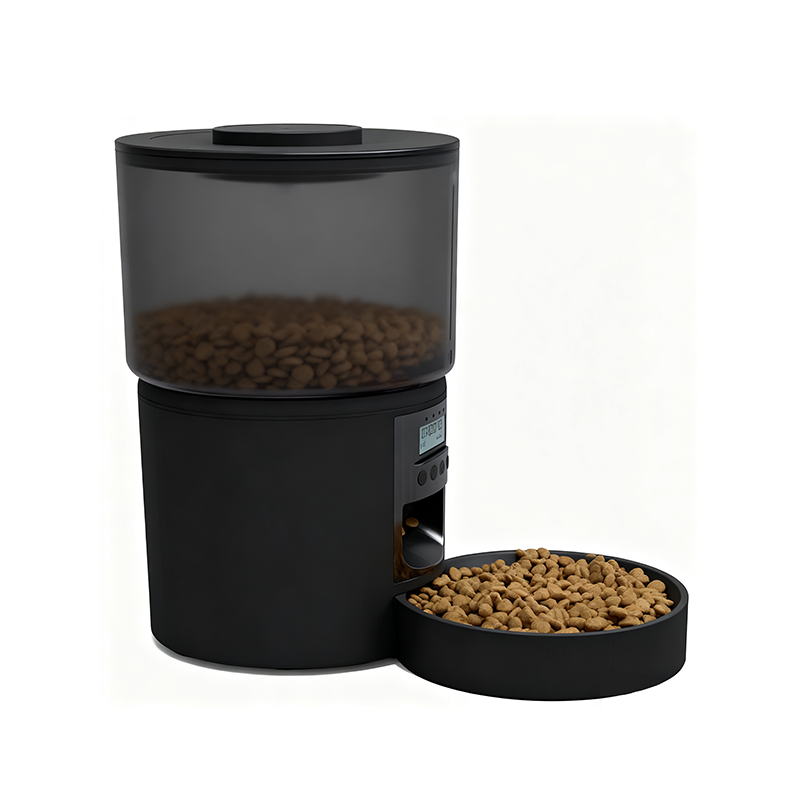 Automatic Cat Feeder Food Dispenser: 3L Timed Small Dog Dry Food Dispenser