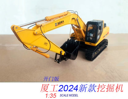 1:35 35CM XGMA XG836 Excavator Construction Machine Vehicles Diecast Model