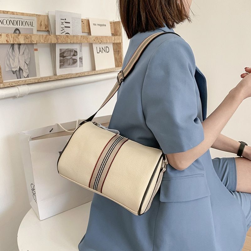 Genuine Leather Handbag Fashion Bags Messenger Shoulder Bag High Quality Cowhide