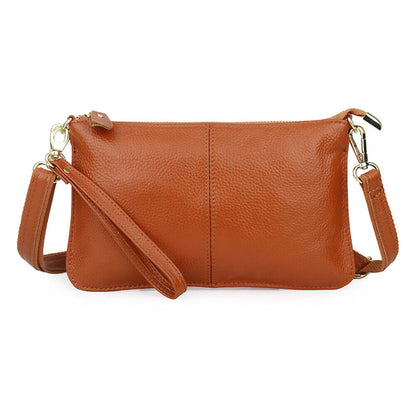 Women Genuine Leather Clutch Messenger Handbag Crossbody Shoulder Bag Purse