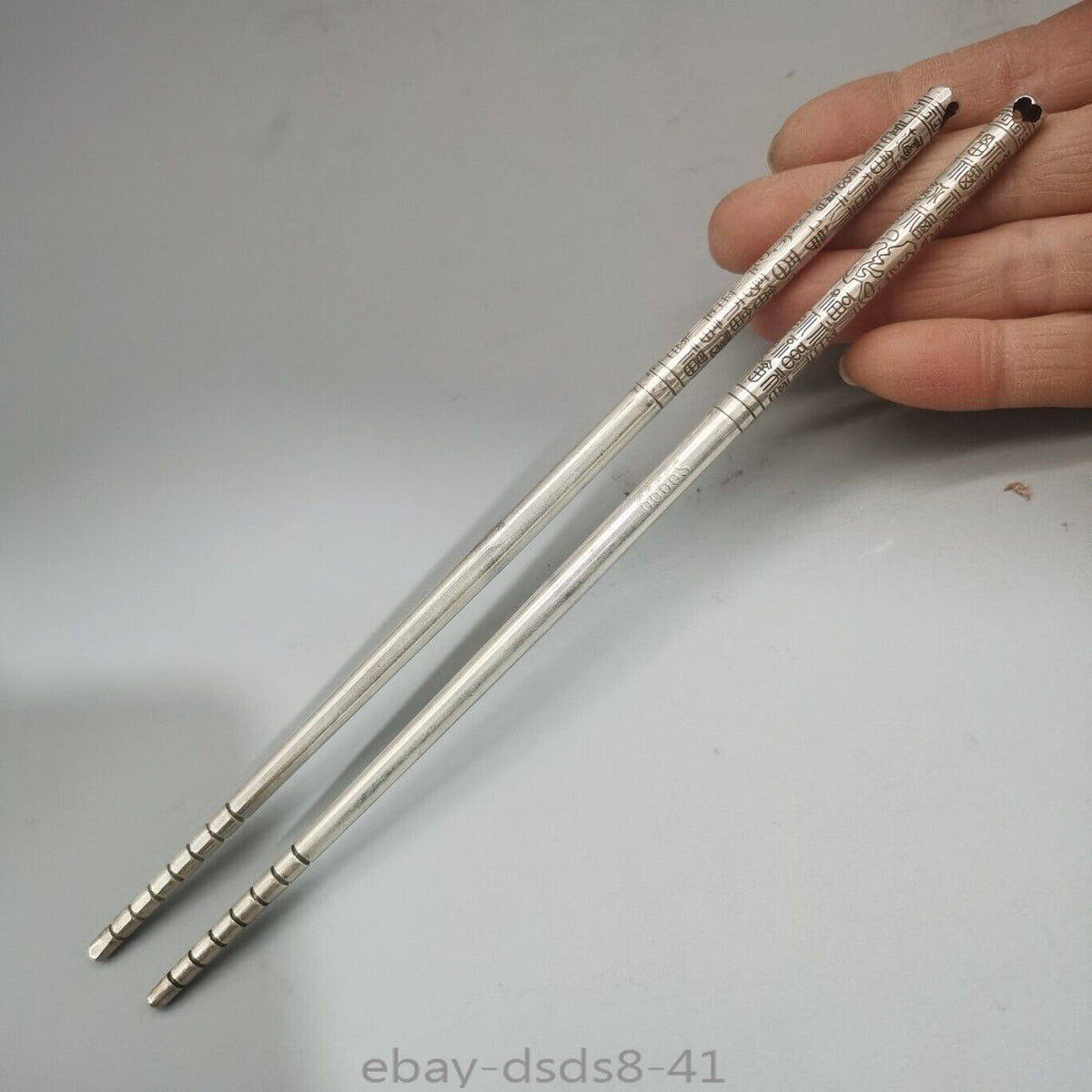 Solid silver chopsticks