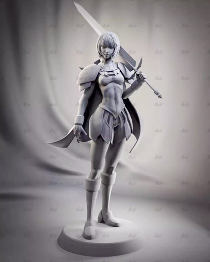1/24 resin figures model Fantasy Female Swordsman Unassembled Unpainted
