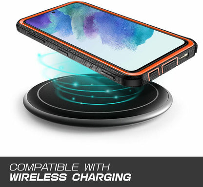 For Samsung Galaxy S21 FE 5G Shockproof Case Rugged Phone Cover w/ Accessories
