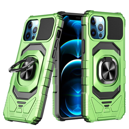 For iPhone 17 Pro Max/16/15 with 360° Rotation Kickstand Phone Case