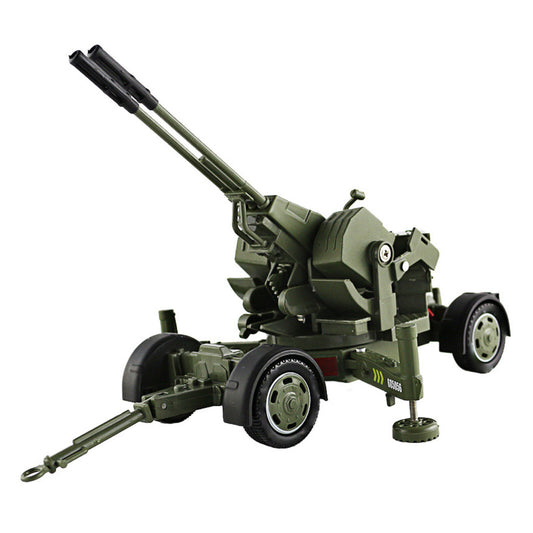1:35 China PLA Type 90 35mm Dual Barrel Antiaircraft Gun Model Military Display