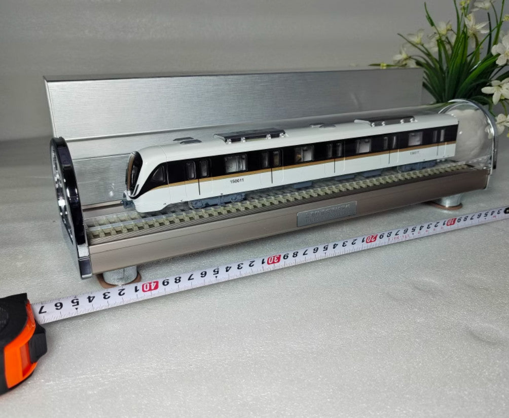 1:68 43CM Shanghai Railway Transit Line 15 Passenger Car Trains Diecast Model