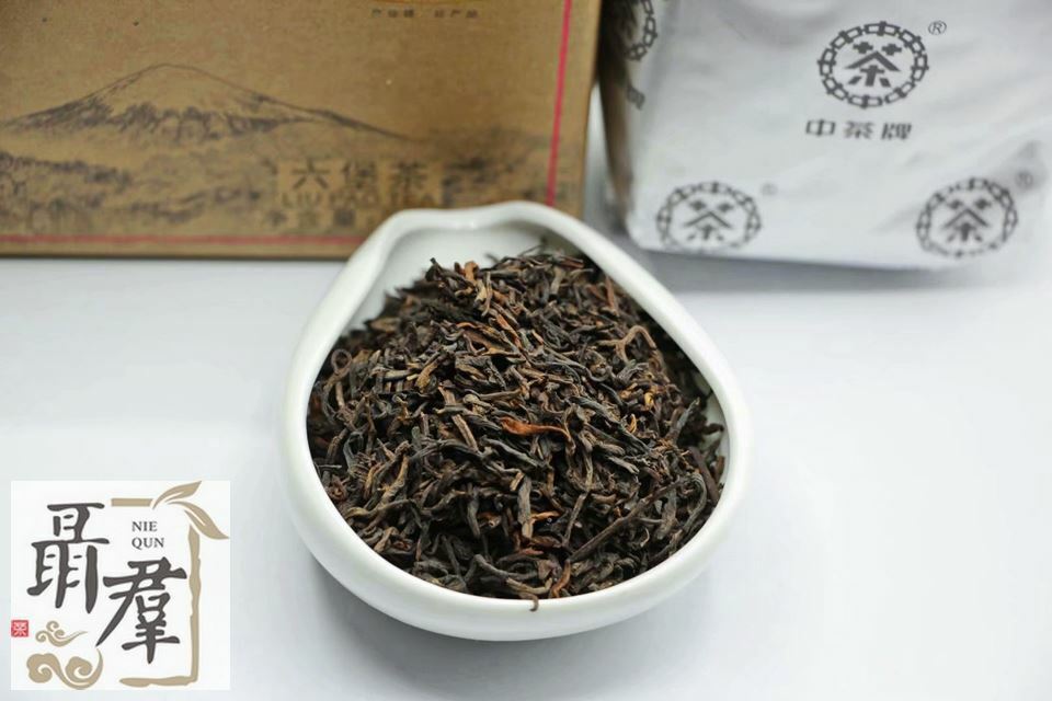 Chinese tea Liu Bao Cha 5101 dark tea by Zhong Cha export product, 200g