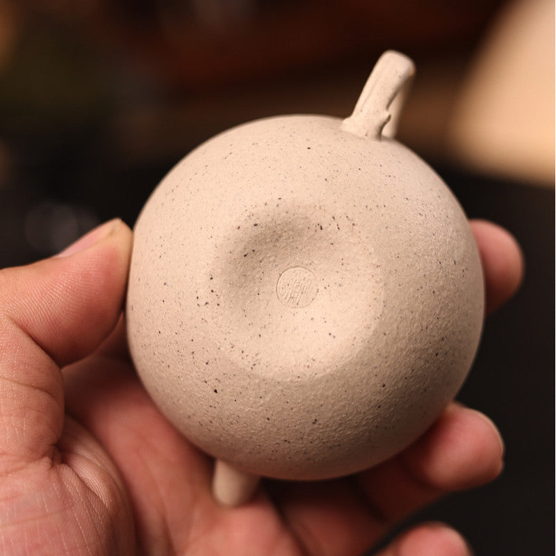 90cc Yixing Handmade Zisha teapot white Duan Clay Lychee Gongfu hu Tea pot