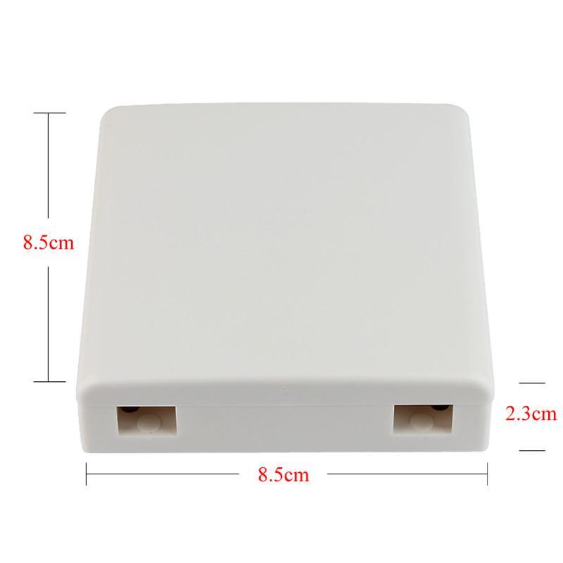10pcs FTTH Fiber Panel Fiber Optic Terminal Junction Box 86 Information Panels