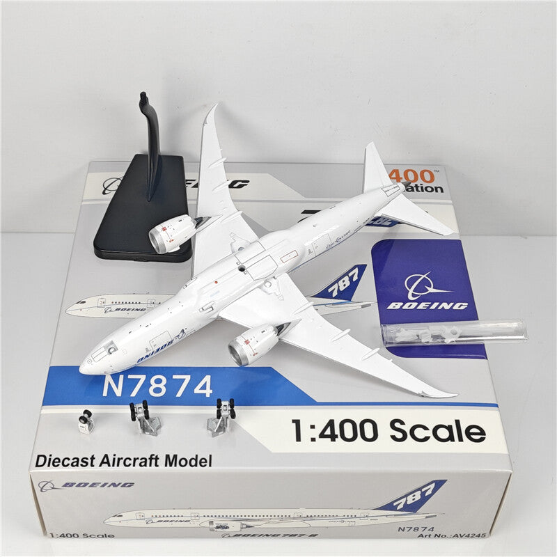 1:400 Aviation BOEING B787-8 Passenger Airplane Diecast Plane Model