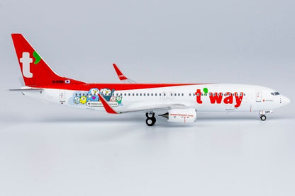 1:400 NG Model TwayAir BOEING 737-800 Passenger Airplane Diecast Aircraft Model