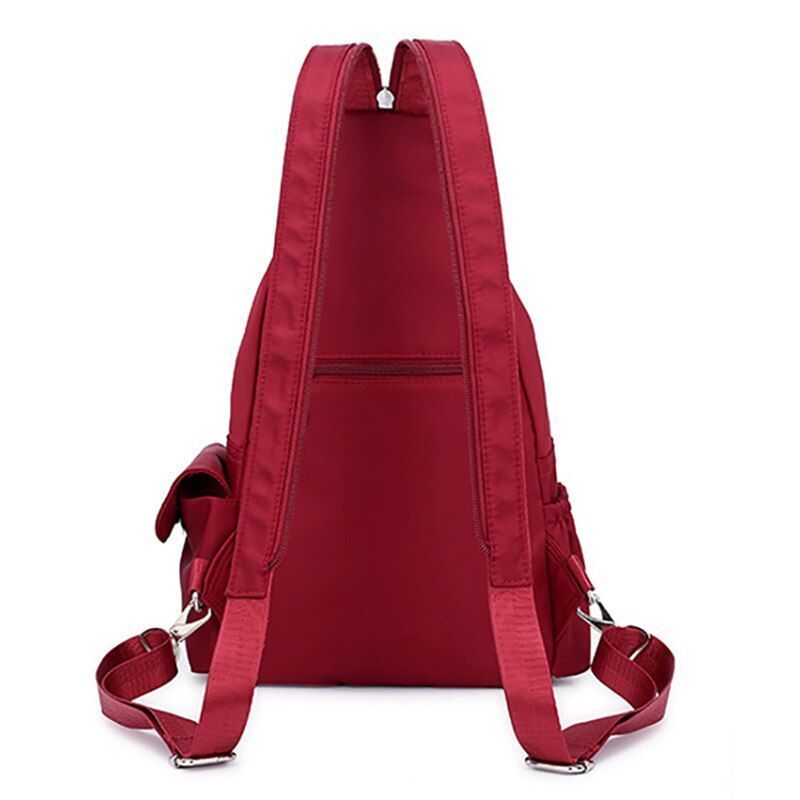 Waterproof Backpack Fashion Multi-Function Nylon Laptop Pocket Bag Polyester 1PC