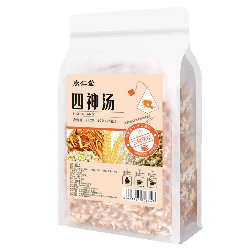 250g/bag lotus seeds gorgonian yam poria four gods soup small package tea bags