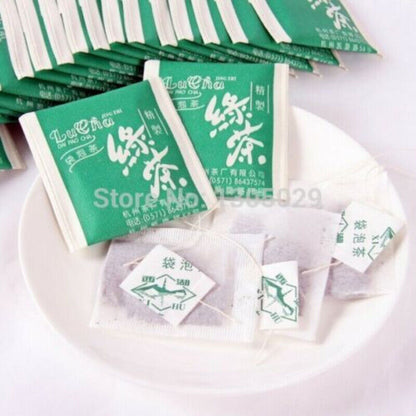 Chinese Green Tea Dragon Well Green Tea Longjing Tea Bag 2g*100 Teabags 200g Bag