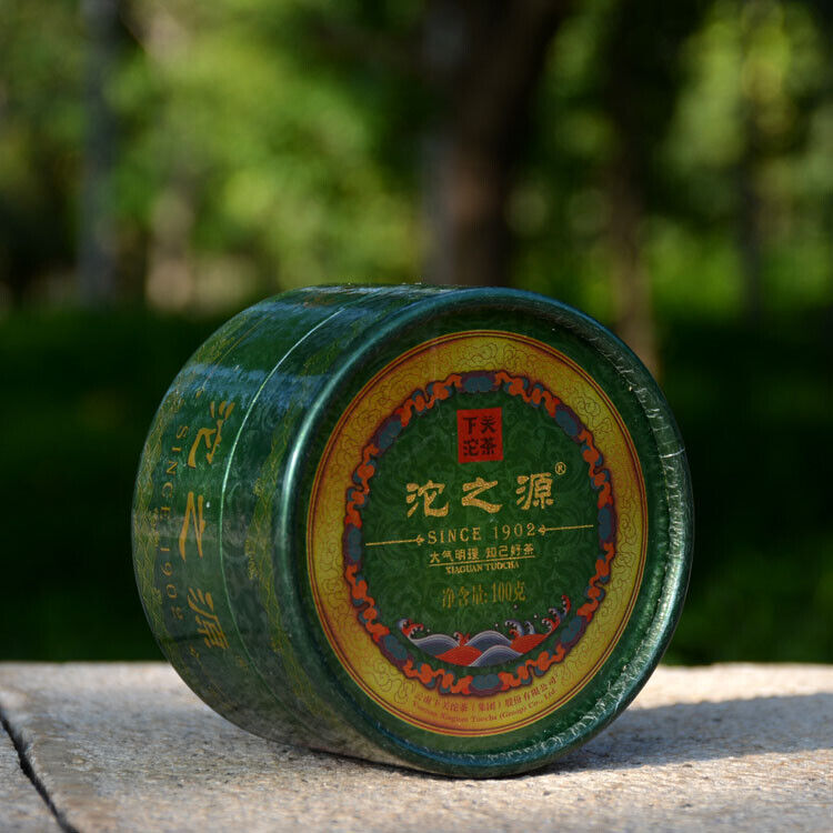 Xiaguan 2014 Source of Tuo Tea Pu'er Raw Tea Yunnan Tuocha Tea Puer Boxed 100g