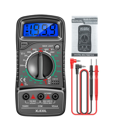 Multi-functional Digital Multimeter Voltmeter Ammeter Ohmmeter Volt AC DC Tester