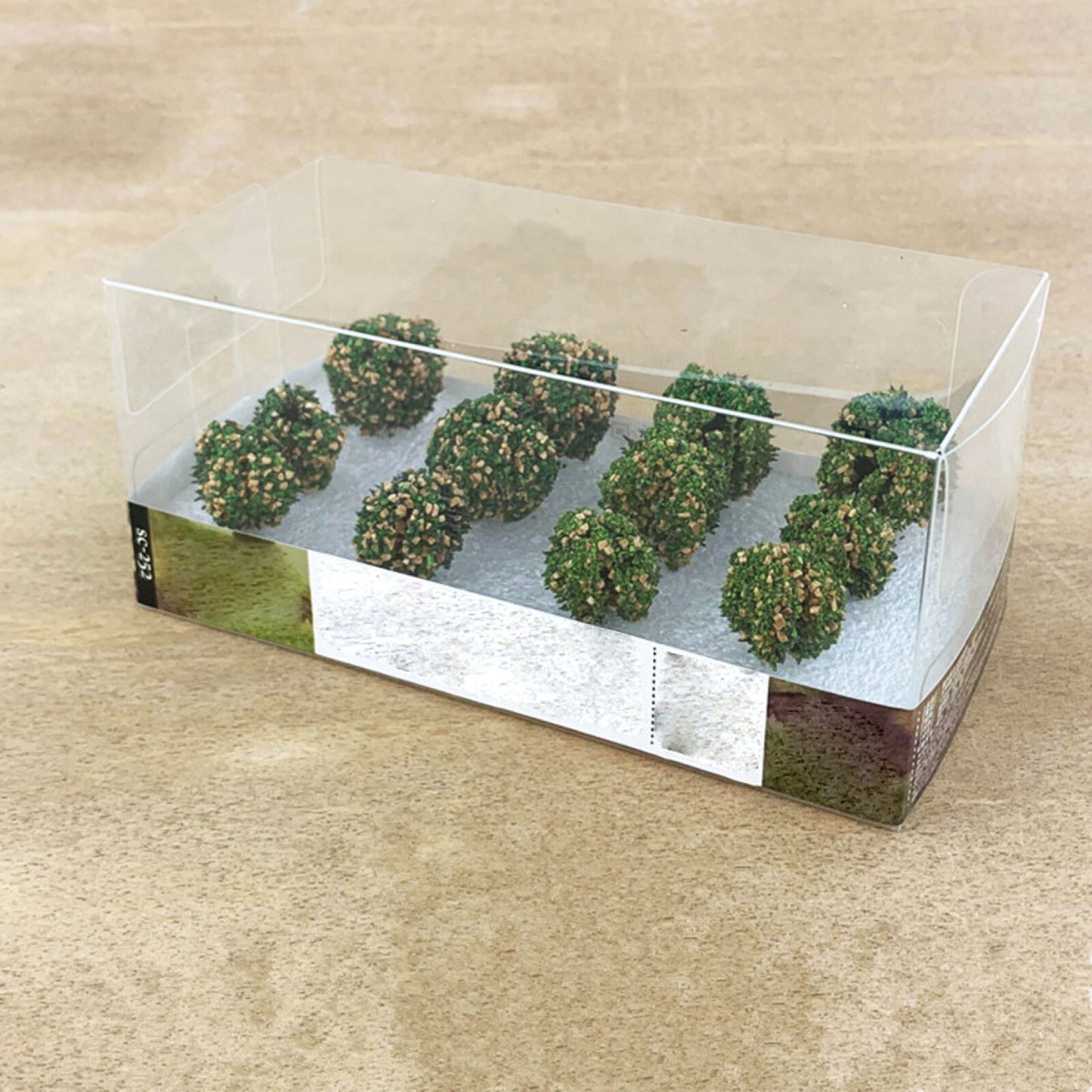 12Pack Architecture Trees Model Miniature for 1:35/1:48/1:72/1:87 Scenery Scale