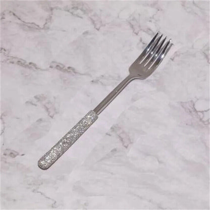 Fork Spoon Knife Silverware Tableware Home Kitchen Dinnerware Wedding