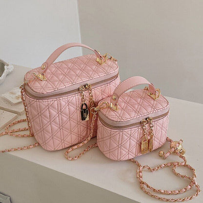 PU Leather Crossbody Bag With Short Handle Totes Women's Handbag