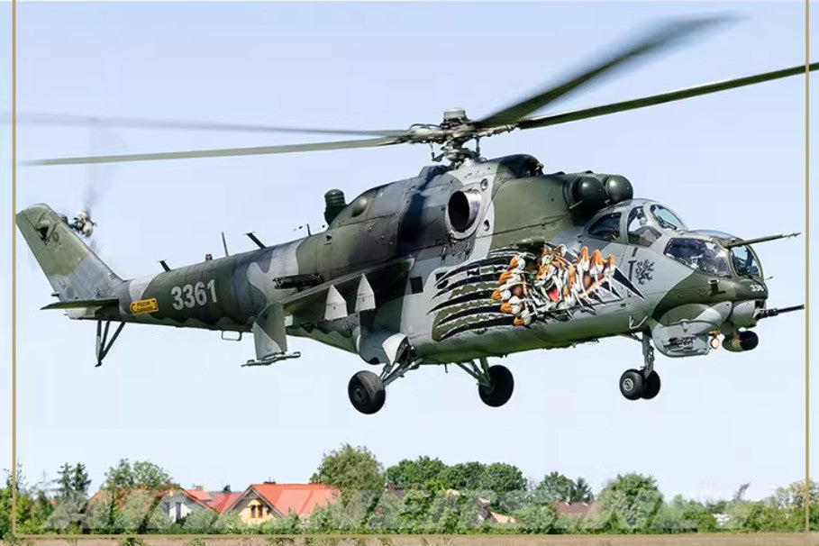 1:72 BLESS Czech Air Force Mi-24V Hind NTM 2011 Attack Helicopter Diecast Model