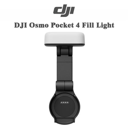 Original Osmo Pocket 4 Fill Light – Magnetic, 3-Color Temp, Low Light Fix