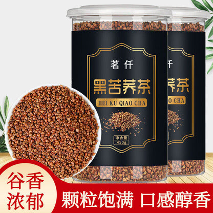 Daliang Mountain Buckwheat Tea Black Buckwheat Tea 450g/can Healthy Drink