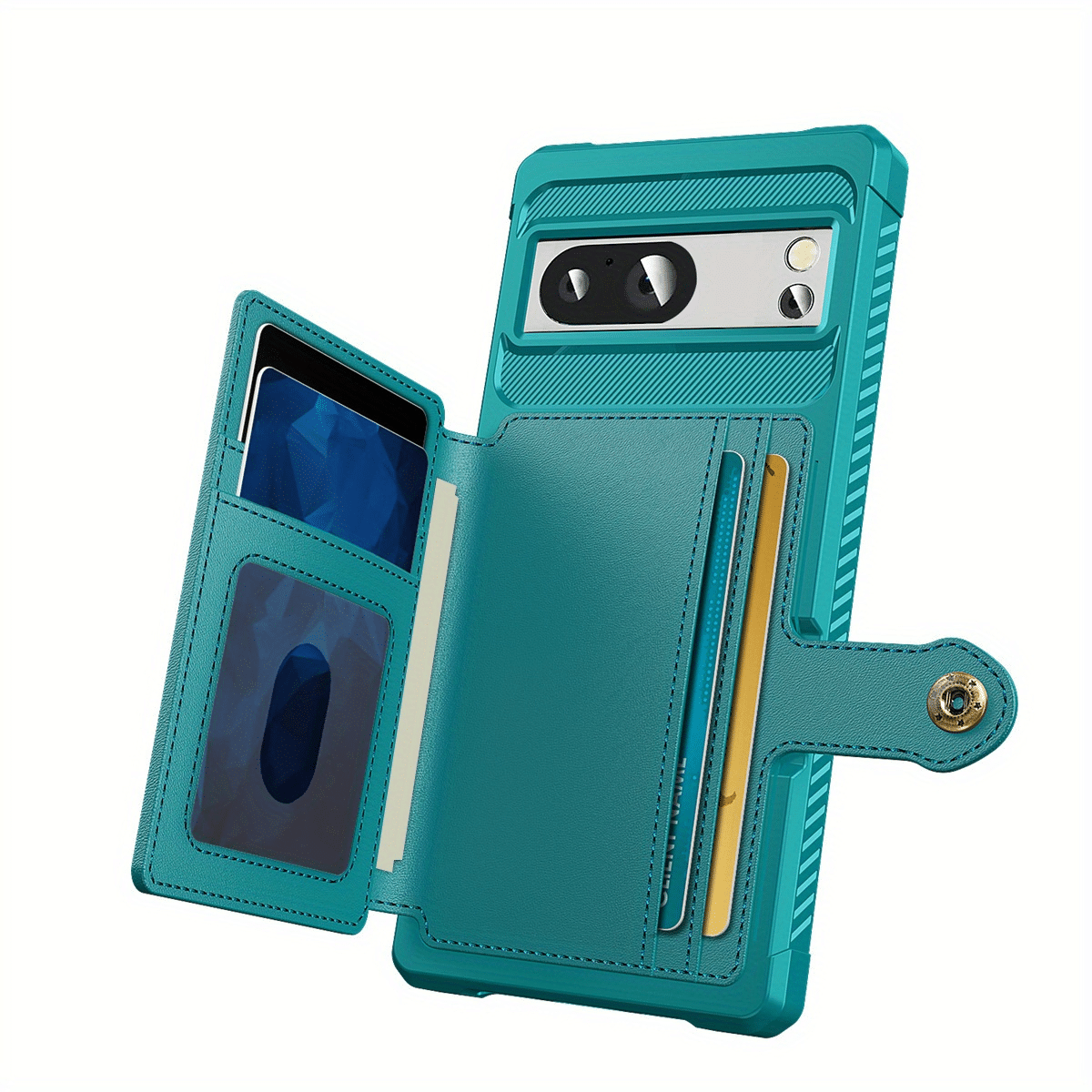 For Google Pixel 8 7 Pro Pixel 8 7 PU Leather Flip Wallet Cover with Card Holder