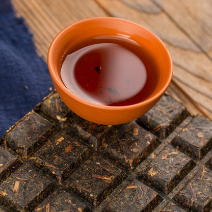 260g Authentic Mongolia Brick Tea 2023 Green Brick Tea Mellow Aroma Old Tea