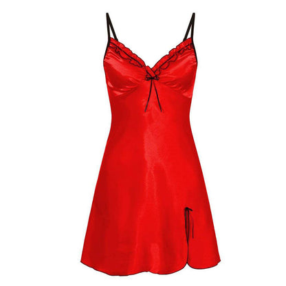 Lingerie Women Satin Silk Underwear Babydoll Sleepwear Nightdress