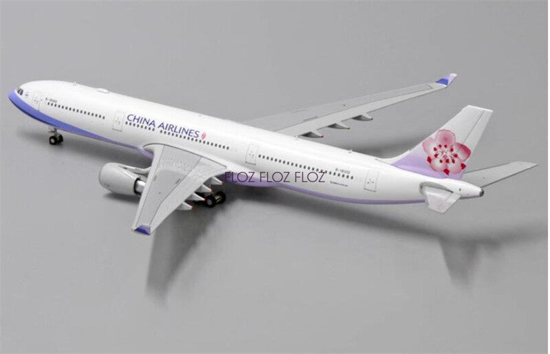 JC Wings China Airlines for Airbus A330-300 B-18302 1:400 Plane Pre-built Model
