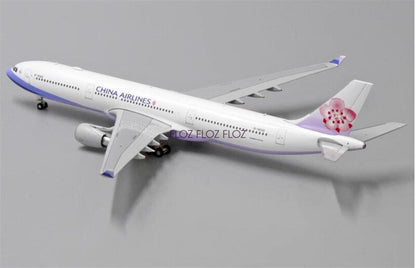 JC Wings China Airlines for Airbus A330-300 B-18302 1:400 Plane Pre-built Model