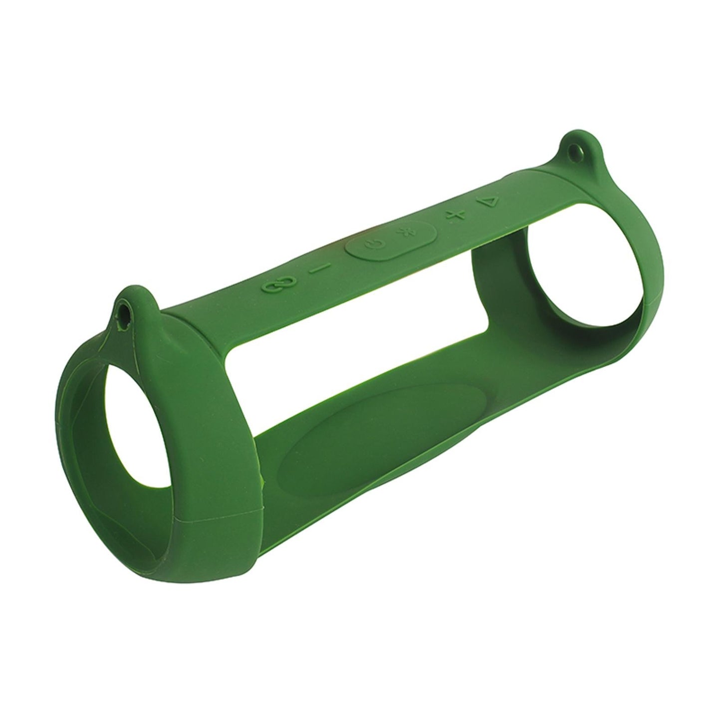 Green Silicone Cover Pad With Strap For JBL Charge 5 Bluetooth Speaker w