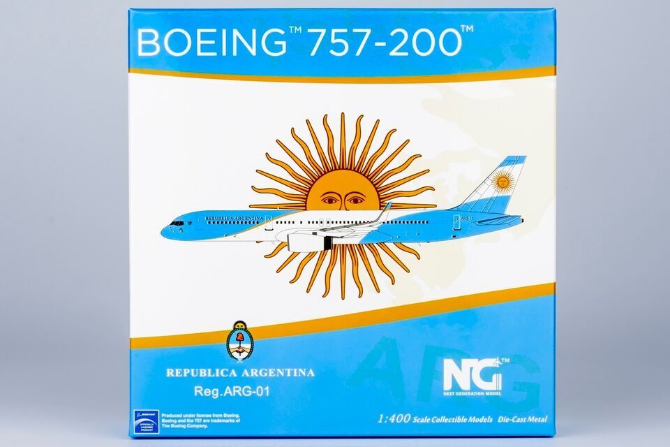 1:400 NG Model FAA BOEING 757-200 Passenger Aircraft Diecast Airplane Model