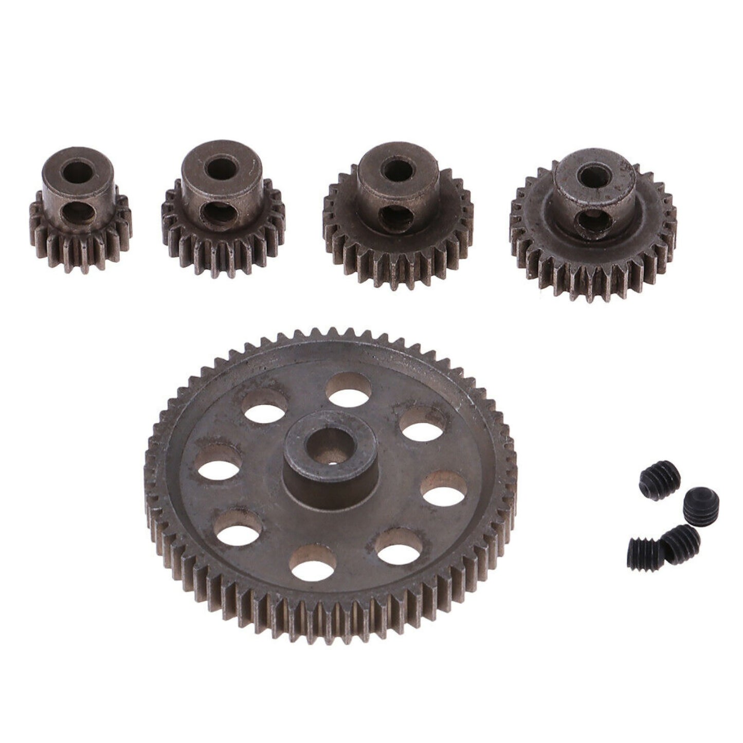 Durable Metal SpurDifferential Gear 64T Motor Pinion Cogs For HSP 94111 94123