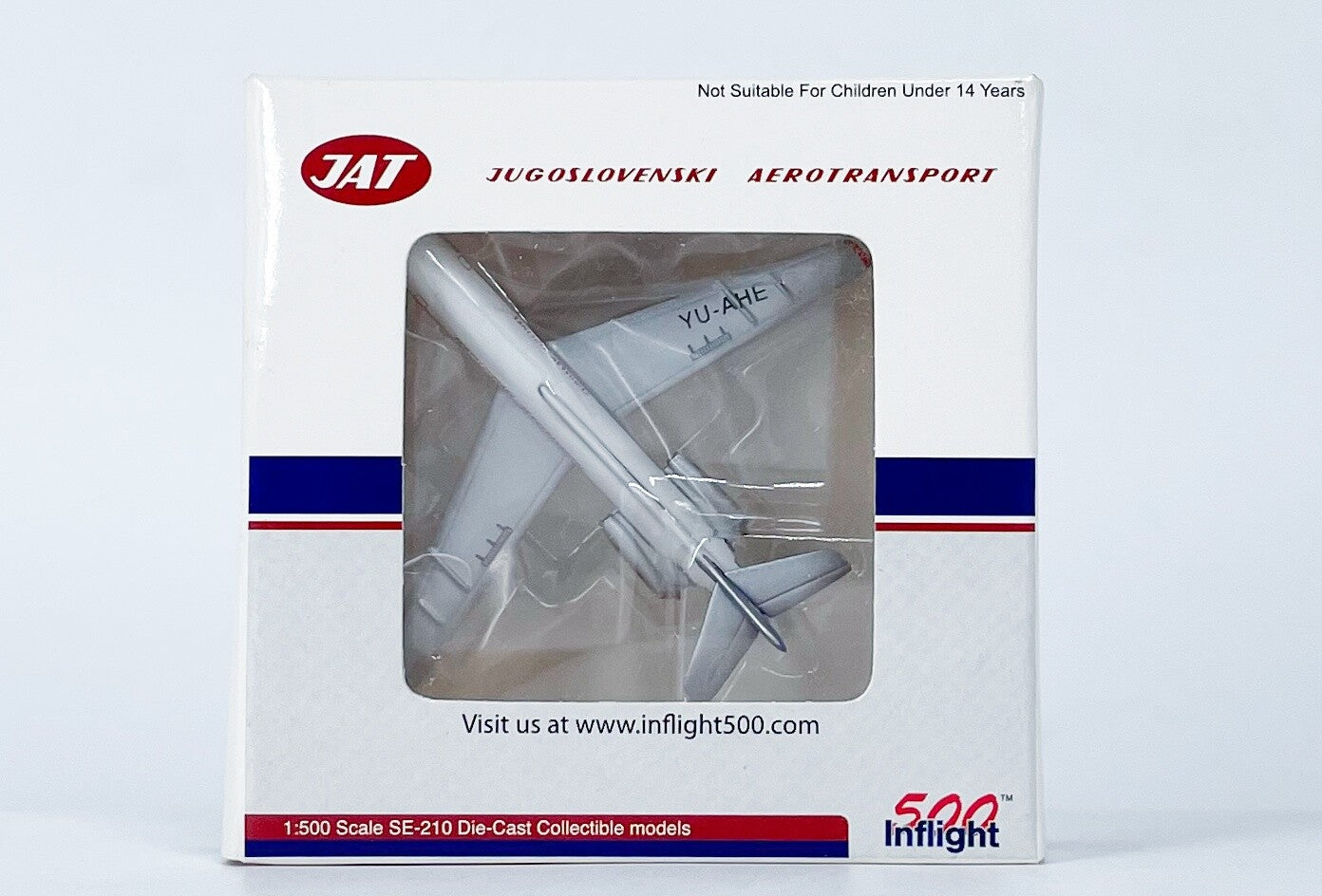 1:500 InFlight JAT Sud SE-210 Passenger Plane Airplane Diecast Aircraft Model
