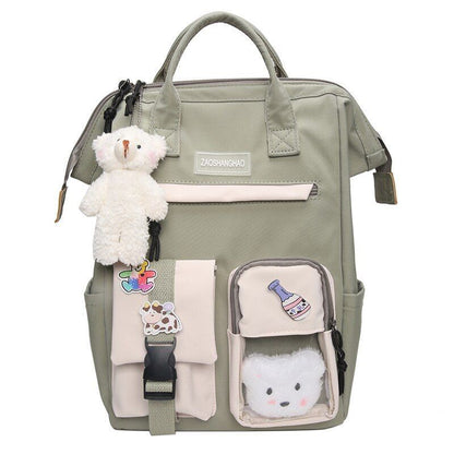 Women Waterproof Backpacks Fancy Bag Purple Backpack Travel Rucksack 26*38*18 CM