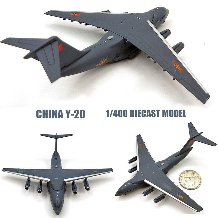 CHINA Y-20 1/400 diecast YUN Aircraft plane Model Very Rare