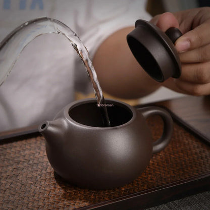 Portable Travel Tea Set Teapot Tea Ceremony Camping 4 Cups Tea Pot Set
