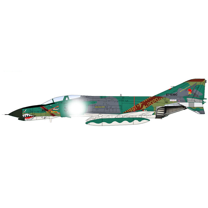 HM 1/72 Ghost RF-4EJ Fighter Model 501st Squadron Retirement Painting